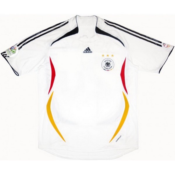 Camiseta Alemania Primera equipo Retro 2006 Blanco